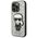 Karl Lagerfeld Etui Karl Lagerfeld do iPhone 14 Pro 6,1" hardcase srebrny/silver Glitter Flakes Ikonik
