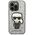 Karl Lagerfeld Etui Karl Lagerfeld do iPhone 14 Pro 6,1" hardcase srebrny/silver Glitter Flakes Ikonik