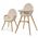 KinderKraft KINDERKRAFT high chair FINI 2 BEIGE, KHFINI02BEG0000