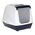Yarro International TOALETA FLIP 1 Z FILTREM I ŁOPATKĄ CLASSIC 39X50X37cm GRANAT