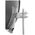 Antena satelitarna Goobay 80cm, Alumioniowa, Szary (67334)