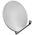 Antena satelitarna Goobay 80cm, Alumioniowa, Szary (67334)