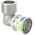 Uponor S-Press PLUS kolano z gwintem zewn. 32-R1MT