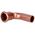Kolano nyplowe 90° Copper - 15 (S)KAN-THERM