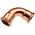 Kolano 90° Copper - 15 (S)KAN-THERM