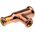 Trójnik redukcyjny Copper Gas - 18/15/18 (S)KAN-THERM