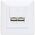 Intellinet Network Solutions Intellinet Gniazdo sieciowe podtynkowe 2x RJ45 Cat6a 10G, STP, białe