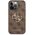 Original Case IPHONE 13 PRO MAX 6,7" Guess Hardcase 4G Big Metal Logo GUHCP13X4GMGBR brown 3666339024901