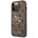 Original Case IPHONE 13 PRO MAX 6,7" Guess Hardcase 4G Big Metal Logo GUHCP13X4GMGBR brown 3666339024901