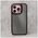 Crystal Black case for Samsung Galaxy S25 Ultra red 5906961961396