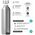 Quokka Quokka Solid - Butelka termiczna ze stali nierdzewnej 630 ml (Sleek Rose Gold)