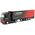 Bburago BBURAGO 1:43 haulers with trailer M-B Actros Gigaspace, 18-31460/18-31480