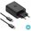 Ładowarka Motorola Motorola Charger TurboPower 50W Duo USB-C + USB-A  w/ USB-C cable, Black
