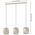 Lampa wisząca EGLO PENDANT LIGHT ROMAZZINA 3XE27 900497 SND