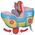 BB JUNIOR BB JUNIOR παιχνίδι μπάνιου Splash 'N Play Pirate Ship, 16-89062 14234730 4893998890625