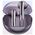 QCY T32 Słuchawki AilyBuds Clear TWS fioletowe
