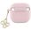 Guess GUA4LECG4P AirPods 4 cover          różowy/pink Silicone 4G Charm