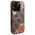 Guess GUHMP16LP4ROPEMCW iPhone 16 Pro     6.3" brązowy/brown hardcase 4G Flowers Print MagSafe