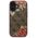 Guess GUHMP16SP4ROPEMCW iPhone 16 6.1"    brązowy/brown hardcase 4G Flowers Print MagSafe