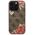 Guess GUHMP16XP4ROPEMCW iPhone 16 Pro     Max 6.9" brązowy/brown hardcase 4G Flowers Print MagSafe