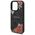 Guess GUHMP16LP4ROPEMCK iPhone 16 Pro     6.3" czarny/black hardcase 4G Flowers Print MagSafe