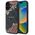 Guess GUHMP16SP4ROPEMCK iPhone 16 6.1"    czarny/black hardcase 4G Flowers Print MagSafe