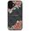 Guess GUHMP16SP4ROPEMCK iPhone 16 6.1"    czarny/black hardcase 4G Flowers Print MagSafe