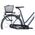 Kosz na bagażnik BASIL BASE XL REAR BASKET, MIK z adapterem do mocowania, Stalowy, Black (Eco Bottom) (NEW 2025)