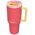 Kubek termiczny z teleskopową słomką Kambukka Rio Tumbler 950ml Pink Papaya