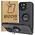 Bizon Case Hybrid Ring Apple iPhone 15 smoky with a black frame
