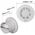 Household fan E-EXTRA EA100T, DN100, with timer