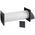 Wall-mounted recuperator E-EXTRA EER100SA, DN100, with wall switch, anthracite color.