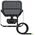 LED spotlight LEDVANCE FL GEN4 IP66 11/17W 4000K 1600/2400lm with motion sensor black