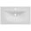 Washbasin COMAD SKY 80, ceramic, furniture, white, 81 x 46 x 17 cm