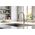 Sink mixer LIGARIA INVENA TREND, with flexible spout, chrome color.