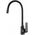 Sink mixer LIGARIA INVENA TREND, with flexible spout, black.