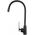 Sink mixer LIGARIA INVENA TREND, with flexible spout, black.