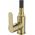 Sink mixer INVENA KSANTI PLUS, with 360deg rotating spout, polished gold color.