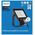 LED spotlight PHILIPS, IP65, 20W, 3000K, 1800lm, with motion sensor, black, 14x5.4x15.3 cm