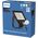 LED spotlight PHILIPS, IP65, 20W, 3000K, 1800lm, with motion sensor, black, 14x5.4x15.3 cm