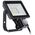 LED spotlight PHILIPS, IP65, 20W, 3000K, 1800lm, with motion sensor, black, 14x5.4x15.3 cm