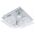 Ceiling lamp EGLO CABI, LED, 4 x 5 W, 4 x 240 lm, IP20, GU10, 25x25 cm