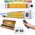 Infrared heater LUXEVA Tora White, 2.5 kW, with remote control