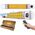 Infrared heater LUXEVA Tora White, 2.5 kW, with remote control