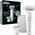 Braun Silk-épil 9 9-041, Silver, 40 tweezers, MicroGrip, Battery, 100 - 240 V, 50/60 Hz