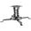 Equip Projector Ceiling Mount Bracket, Ceiling, 13.5 kg, Black, Stainless steel, -15 - 15°, 360°
