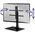 SANUS VSTV2, 101.6 cm (40"), 2.18 m (86"), 56.7 kg, 100 x 100 mm, 600 x 400 mm, Black