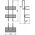 Koszyk prysznicowy Gedy TITO SHOW CADDY HANG 2 BASK 22X24X49 BL