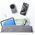 Ładowarka indukcyjna 2w1 Ugreen W528 do iPhone, AirPods, 20W (biała)