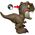 Jurassic World dinozauras riaumojantis T.Rex